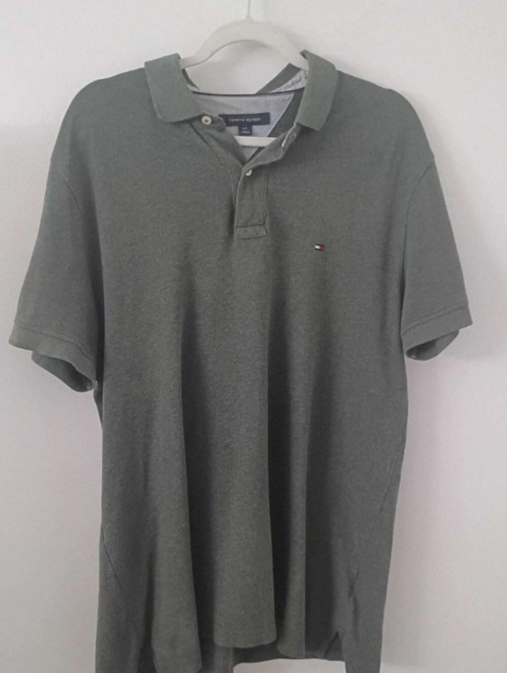 Men's Tommy Hilfiger Dark Green Polo